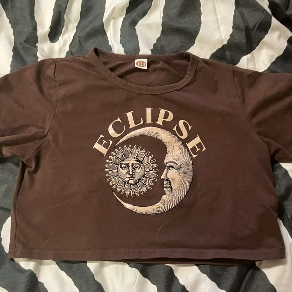 Brown crop size small